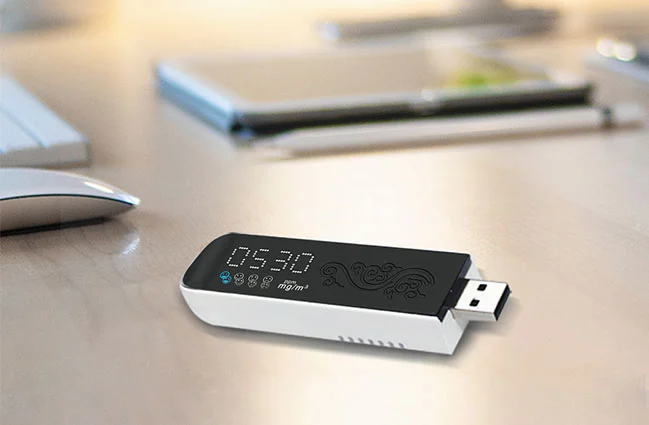 Comunicazione del Mini Monitor CO2 IAQ CM01