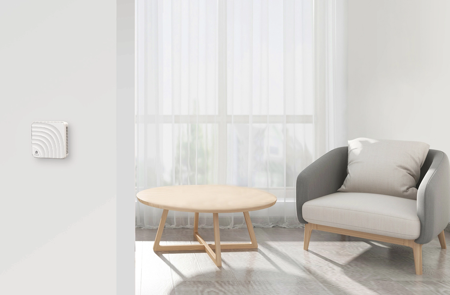 Applicazione del trasmettitore per montaggio a parete AM6208W