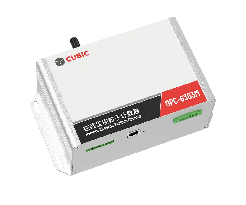 Contatore di particelle Online da 2,83 lpm senza Display OPC-6303M