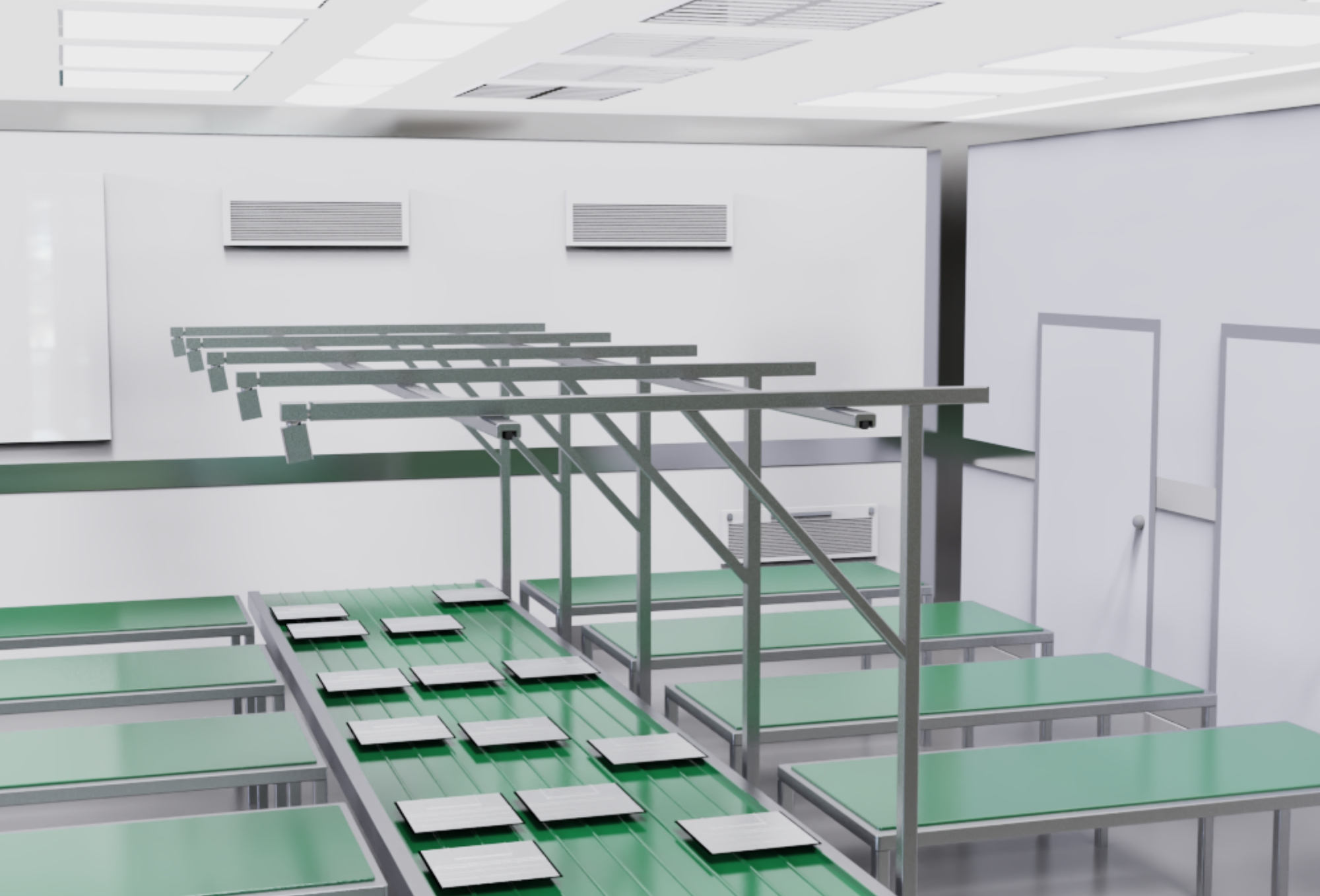 Contatore di particelle ottiche aviotrasportate cubiche per l'industria dei Display a schermo piatto